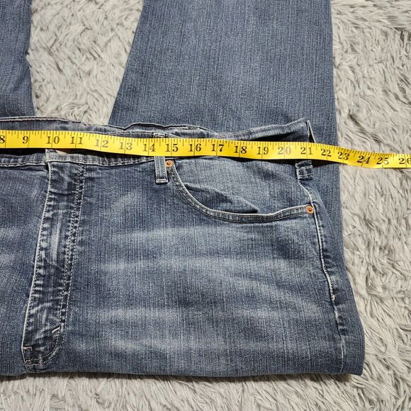 Levis 559 Mens Jeans Size 42x31 Relaxed Fit Straight Leg Denim Medium Wash - Picture 7 of 13